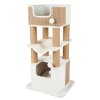 Scratching post LUCANO XXL 110 cm white/beige