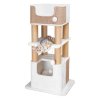 Scratching post LUCANO XXL 110 cm white/beige