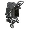 Stroller with quick folding function 47x100x80cm, up to 11kg, black