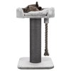 KLARA scratching post XXL, 100cm, gray