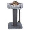 KLARA scratching post XXL, 100cm, gray