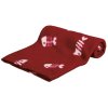 Fleece blanket BEANY 100x70cm - burgundy with herringbone