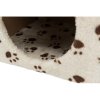 Scratcher ZAMORA 61cm, beige with paws