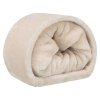 Plush tunnel for rodents 27 × 21 × 80 cm, 2 reinforced exits, beige