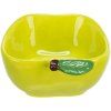 Ceramic bowl APPLE (guinea pig, rabbit), 180 ml/ 12 x 11 cm, green