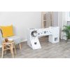 FINCA FELICE cardboard furniture for cats, 125 x 62 x 62 cm, load capacity 8 kg, white