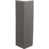 XXL sisal scratching post for corner/wall, 38 x 75 cm, gray