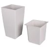 Delto Stone self-watering flower pot 25 x 46 cm white package 1 pc