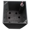 Delto Stone selbstbewässernder Blumentopf 30 x 58 cm Anthrazit Paket 1 Stk