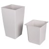 Delto Stone self-watering flower pot 30 x 58 cm white package 1 pc