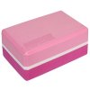 Yoga Block Duo khối yoga màu hồng hoa cà cao/rộng 7,5 cm