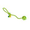 Wurfseil mit Ball HipHop Baumwolle 41 cm 85 g Limettengrün