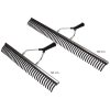 Rubber rake height/width 50 cm
