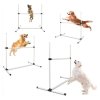 Crossbar Set 4 Agility-Hürden für Hunde, Packung 1 Set