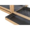 Innengehege für Nagetiere 150 × 50 × 60 cm, Holz/Metall