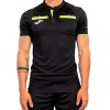 Referee Short Sleeve dres pre rozhodcov čierna veľkosť oblečenia XXL
