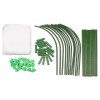 Plant Hoop structure for plant protection with net 2.5 x 7.5 m packaging 1 set