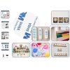 3M Fix Plates set of double-sided stickers 4 pcs white package 1 set