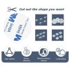 3M Fix Plates set of double-sided stickers 4 pcs white package 1 set