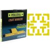 Court Marker Kit lines for pickleball yellow package 1 set