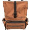 ROLLTOP 2v1, multifunkční batoh i ledvinka, bavlna/polyester, rezavá