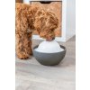 Vital Dome Keramik-Trinkbrunnen, 1,5 l/20 x 10 x 20 cm, grau/weiß (RP 2,90 CZK)