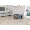 Felt house / cave LENE 54 x 30 x 35 cm, gray