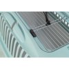 Transport box CAPRI 3 Open Top, S: 40 x 38 x 61 cm, hinged opening, light grey/sage