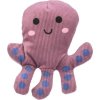 Octopus with catnip 10 cm, plush, mix of colors