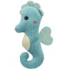 Seahorse with catnip 11 cm, plush, mix of colors