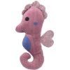 Seahorse with catnip 11 cm, plush, mix of colors