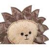 Hedgehog 33 cm, fabric toy without sound, brown