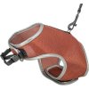 Harness VESTA with leash for a cat 24-42 cm/1.20 m, rusty