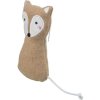 Filcová liška 13 cm, catnip, béžová