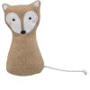 Fox nỉ 13 cm, catnip, màu be