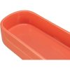 Ceramic oval bowl "trough", 600 ml/22 x 10 cm, various colors