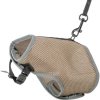 VESTA harness with leash for a cat 24-42 cm/1.20 m, grey-beige