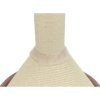 Scratching post VIVIANA 80 cm, conical base, bed, antique pink