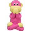 Wise monkey, toy with sound, 12 cm, stuffed latex, 3 variants