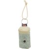 Excrement bag holder, with zipper, canvas/artificial leather, various colors
