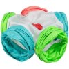 Spieltunnel STAR für Kaninchen, Meerschweinchen, 5 × ø 18 cm/47 cm, 6 Ausgänge, Polyester