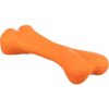 Knochen authentisches Design 22 cm, Hartgummi, orange