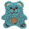 Mini teddy bear with catnip, 8 cm, plush, various colors