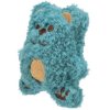 Mini teddy bear with catnip, 8 cm, plush, various colors