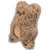 Mini teddy bear with catnip, 8 cm, plush, various colors