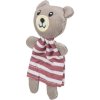 Teddy bear in a dress, with catnip, 12 cm, fabric, different colors