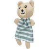 Teddy bear in a dress, with catnip, 12 cm, fabric, different colors