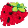 Smelling carpet "strawberry", active toy for rodents, 33 x 40 cm, red