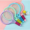 Racket Ball Games set of rackets with balls purple package 1 set