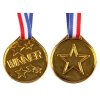 Gewinner Gold Kindermedaille mit Band Paket 1 Stk